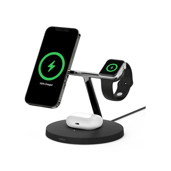 Belkin Boostup Charge pro 3-in-1 Wireless Charger With Magsafe - 15W
