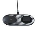 Baseus Simple 2in1 Wireless Charger Pro Edition For Phones+Pod — Transparent