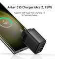 Anker 313 Ace 2 USB-C Fast Charger - 45W
