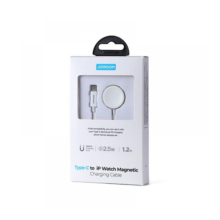 Joyroom S-IW004 Magnetic Charging Type-C Cable for Apple Watch 120CM — White