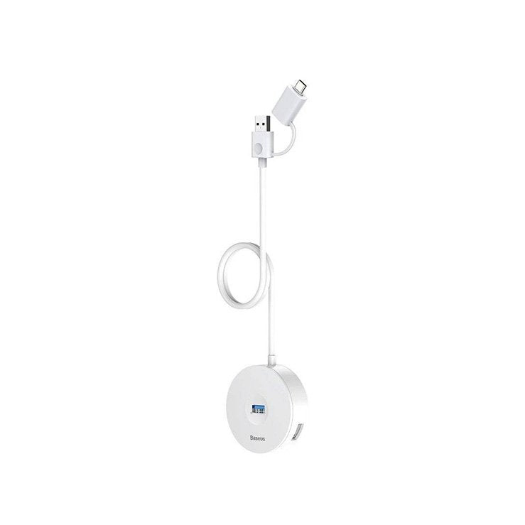 Baseus Round Box USB-C + USB A to USB2 + USB3 Adapter