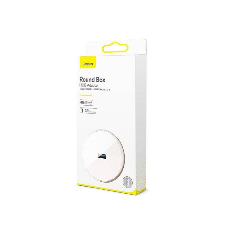 Baseus Round Box USB-C + USB A to USB2 + USB3 Adapter