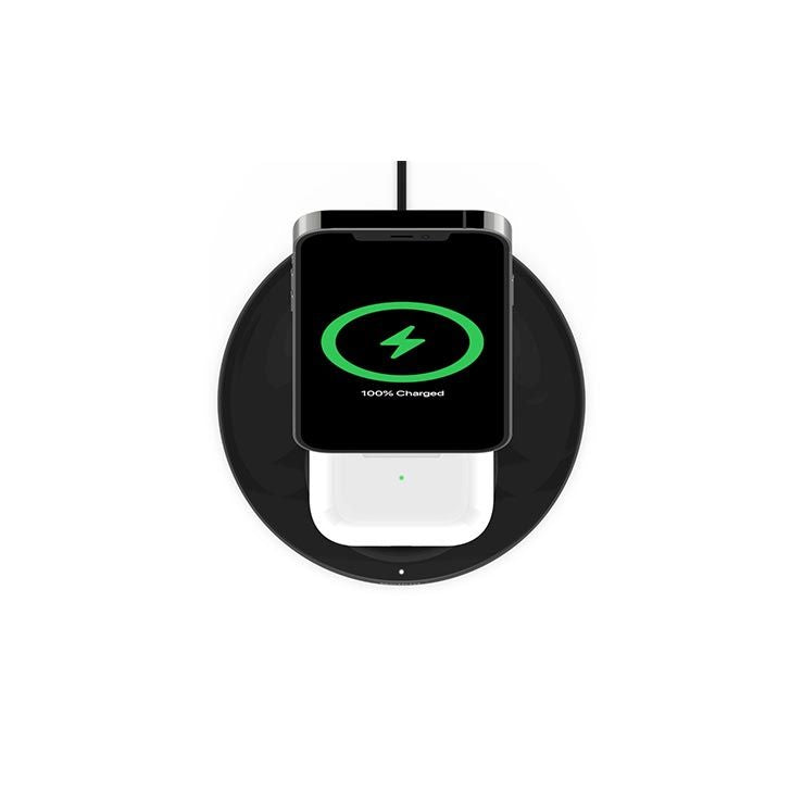 Belkin Boost Charge Pro 2-in-1 Wireless Charger Stand With Magsafe 15W