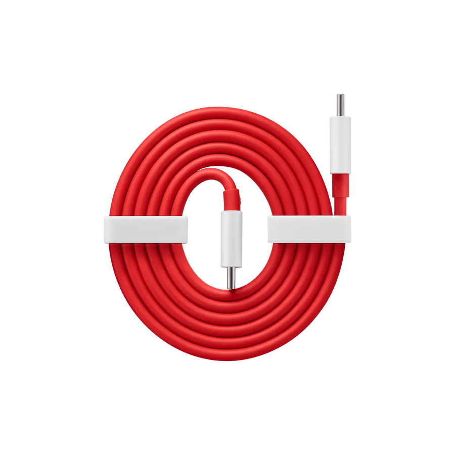 OnePlus SUPERVOOC Type - C to Type - C Cable (150cm)-Red