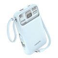 Foneng PX112 22.5W Magnetic With Dual Cables Wireless Power Bank - 10000mAh